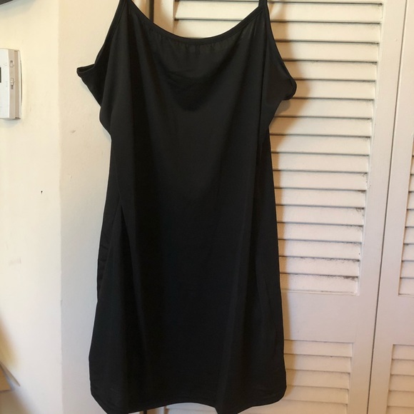 Black Polyester Silky Sexy Nighty- sooo soft! - Picture 2 of 7